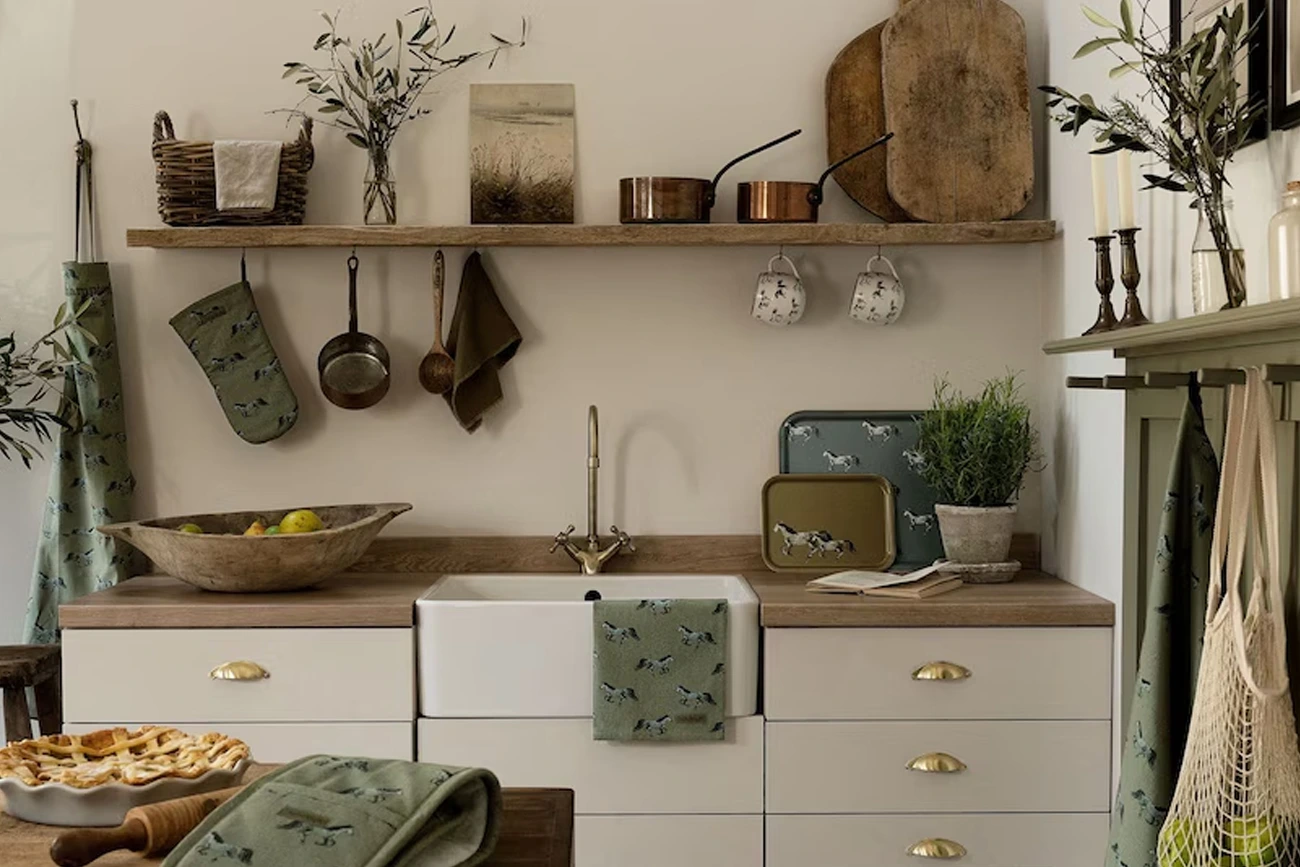 Vuelven las cocinas de estilo cottage
